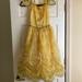 Disney Dresses | Disney Beauty & The Beast Princess Belle Dress 7/8 | Color: Yellow | Size: M 7/8