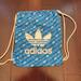 Adidas Bags | Adidas Drawstring Bag | Color: Blue/White | Size: Os