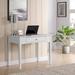Lark Manor™ Artus 40" Wide Cottage Beach House Design Rectangular Desk w/ 1 Drawer Wood in White | 30 H x 40 W x 23 D in | Wayfair
