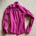 Ralph Lauren Tops | Hot Pink Ralph Lauren Slim Fit Button Down. | Color: Pink | Size: 4