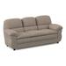 Lark Manor™ Kendig 86" Sofa Faux Leather/Polyester in Gray | 38 H x 86 W x 32 D in | Wayfair B030DB2EC1324709B10661398434E272