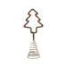 The Holiday Aisle® Tree Topper Metal in Gray/Yellow | 6 H x 3.5 W x 3.5 D in | Wayfair F994C5BC14714370BED285D2798F612A