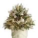 Gilded Elegance Urn Filler - Frontgate - Outdoor Christmas Decorations