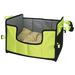 Green 'Travel-Nest' Folding Travel Cat and Dog Bed, 17.7" L X 13.7" W, Small