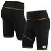 Women's WEAR by Erin Andrews Black Pittsburgh Steelers Bike Shorts