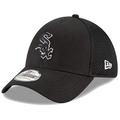 New Era Men's MLB Chicago White Sox Team Classic 3930 Stretch Fit Flexfit Hat Black/White Neo M/L