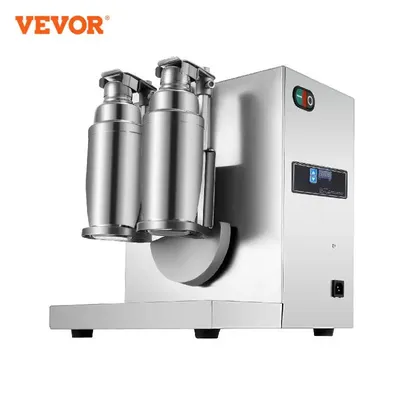 VEVOR Bubble Boba – agitateur à thé 750ML Commercial lait Machine à mélanger Double tasse