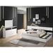 Best Master Furniture 6 Pieces Black/ White Platform Bedroom Set