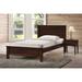 Schiuma Wood Contemporary Full/ Twin-Size Bed