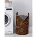 East Urban Home Ambesonne Paisley Laundry Bag Fabric in Brown | 12.99 H x 12.99 W in | Wayfair F9795C7AA43B494DBE80E28AD83A84F0
