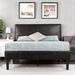 Latitude Run® Amaar Upholstered Platform Bed Wood in Brown | 42 H x 41 W x 79.2 D in | Wayfair ZIPC6038 34146169