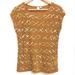 Anthropologie Tops | Anthropologie Yellow Bird Sequin Sparkle Knit Top | Color: Gold/Yellow | Size: Xs