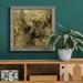 Wrought Studio™ Sundown Turnwood II - Picture Frame Painting Print on Canvas in Black/Blue/Green | 31.5 H x 31.5 W in | Wayfair