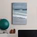 Highland Dunes Sea Lines II - Wrapped Canvas Print Canvas, Solid Wood in Blue/Green/Indigo | 12 H x 8 W x 1 D in | Wayfair