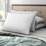 White Noise Cassiopeia Soft Luxury Plush Gusseted Soft Gel Filled Stomach Sleeper Pillow Polyester/Polyfill/Microfiber | 3.5 H x 25 W in | Wayfair