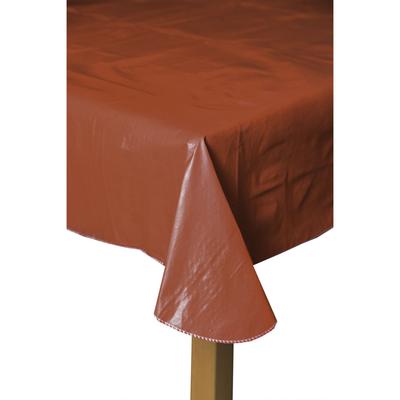 Wide Width CAFÉ DEAUVILLE Tablecloth by LINTEX LINENS in Scarlet (Size 60" W 104"L)