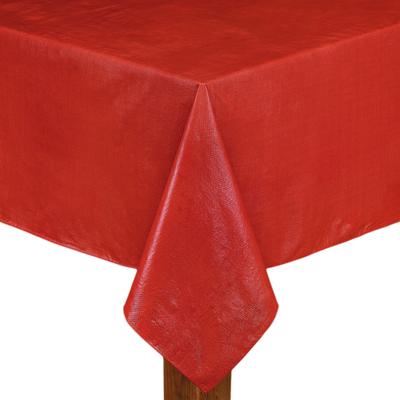 CAFÉ DEAUVILLE Tablecloth by LINTEX LINENS in Burnt Orange (Size 70" ROUND)