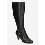 Women's Sasha Plus Wide Calf Boot by Bella Vita in Black (Size 10 M)