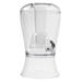 3 Gallon Beverage Dispenser With Ice Core And Infuser Ball. by Creatively Designed Products in Clear