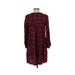 American Eagle Outfitters Casual Dress - Shift: Burgundy Dresses - Women's Size X-Small