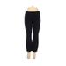 J.Crew Khaki Pant Boot Cut Boyfriend: Black Solid Bottoms - Women's Size 4