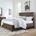 Broderick Panel Bed in Wild Oats Brown