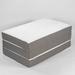 Twin 3" Gel/Foam Mattress - Spinal Solution 3-Inch Gel Memory Foam w/ Tri-Folding Capability, Portable, Ultra Soft, & Breathable Cotton | 75 H x 39 W 3 D in Wayfair