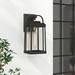 Joss & Main Kelley Antique Bronze Outdoor Wall Lantern Aluminum/Metal in Brown/Gray | 14 H x 7.125 W x 7.13 D in | Wayfair