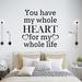 Trinx Quote Inspirational Bedroom Wall Decal Vinyl in Black | 18 H x 18 W in | Wayfair F4DFD9003906447F8E592FA7836BAF3B