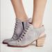 Free People Shoes | Free People Far Hills Ankle Boot In Steel | Color: Gray/Silver | Size: 38