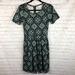 Lularoe Dresses | Lularoe Amelia Dress Aztec Print Black S | Color: Black | Size: S