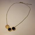 Madewell Jewelry | Madewell Gold Necklace | Color: Black/Gold | Size: Os