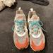 Nike Shoes | Air Max 270 React Light Beige Chalk Orange | Color: Orange | Size: 9