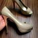 Jessica Simpson Shoes | Jessica Simpson Nude Heel! | Color: Cream/Gold | Size: 9.5