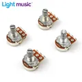 2 pièces A500K B500K A250K B250K potentiomètre cannelé petit Pot guitare électrique basse effet