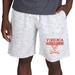 Men's Concepts Sport White/Charcoal Virginia Cavaliers Alley Fleece Shorts