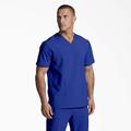 Dickies Eds Essentials V-Neck Scrub Top - Galaxy Blue Size 5Xl (L10776)