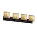 Justice Design Group Alabaster Rocks! 35 Inch 4 Light Bath Vanity Light - ALR-8924-20-DBRZ