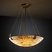 Justice Design Group Alabaster Rocks! 21 Inch Large Pendant - ALR-9641-35-NCKL