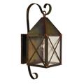 Arroyo Craftsman Nottingham 18 Inch Tall 1 Light Outdoor Wall Light - NOB-6CLR-AB