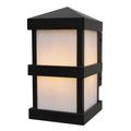 Arroyo Craftsman Barcelona 11 Inch Tall Outdoor Wall Light - BAW-6DD-BK