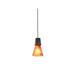 Justice Design Group Euro Classics 5 Inch Mini Pendant - CER-6010-TRAM-GBOV-BKCD