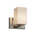 Justice Design Group Clouds 7 Inch Wall Sconce - CLD-8441-15-NCKL-LED1-700