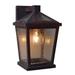 Arroyo Craftsman Devonshire 10 Inch Tall 1 Light Outdoor Wall Light - DEB-6CS-MB