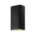 Justice Design Group Ambiance 21 Inch Wall Sconce - CER-1170W-BLK-LED1-1000