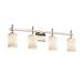 Justice Design Group Fusion 31 Inch Bath Vanity Light - FSN-8414-10-OPAL-CROM-LED4-2800