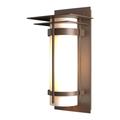 Hubbardton Forge Banded 16 Inch Tall Outdoor Wall Light - 305993-1021