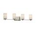 Justice Design Group Limoges 34 Inch 4 Light Bath Vanity Light - POR-8444-10-WFAL-CROM