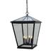 Arroyo Craftsman Devonshire 24 Inch Tall 4 Light Outdoor Hanging Lantern - DEH-17CS-P