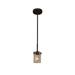 Justice Design Group Fusion 4 Inch Mini Pendant - FSN-8455-10-MROR-CROM